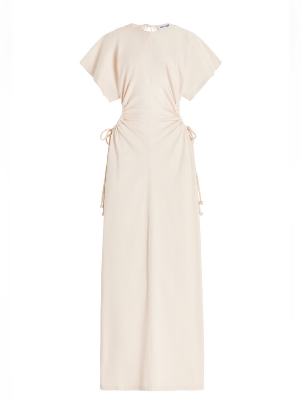 Andrea Iyamah Peta Cutout Organza Maxi Dress